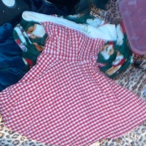 ngoc trinh 50s retro off-shoulder red + white gingham dress